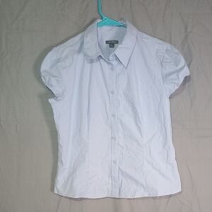Wild Fable Women's Light Blue Button-Down Shirt